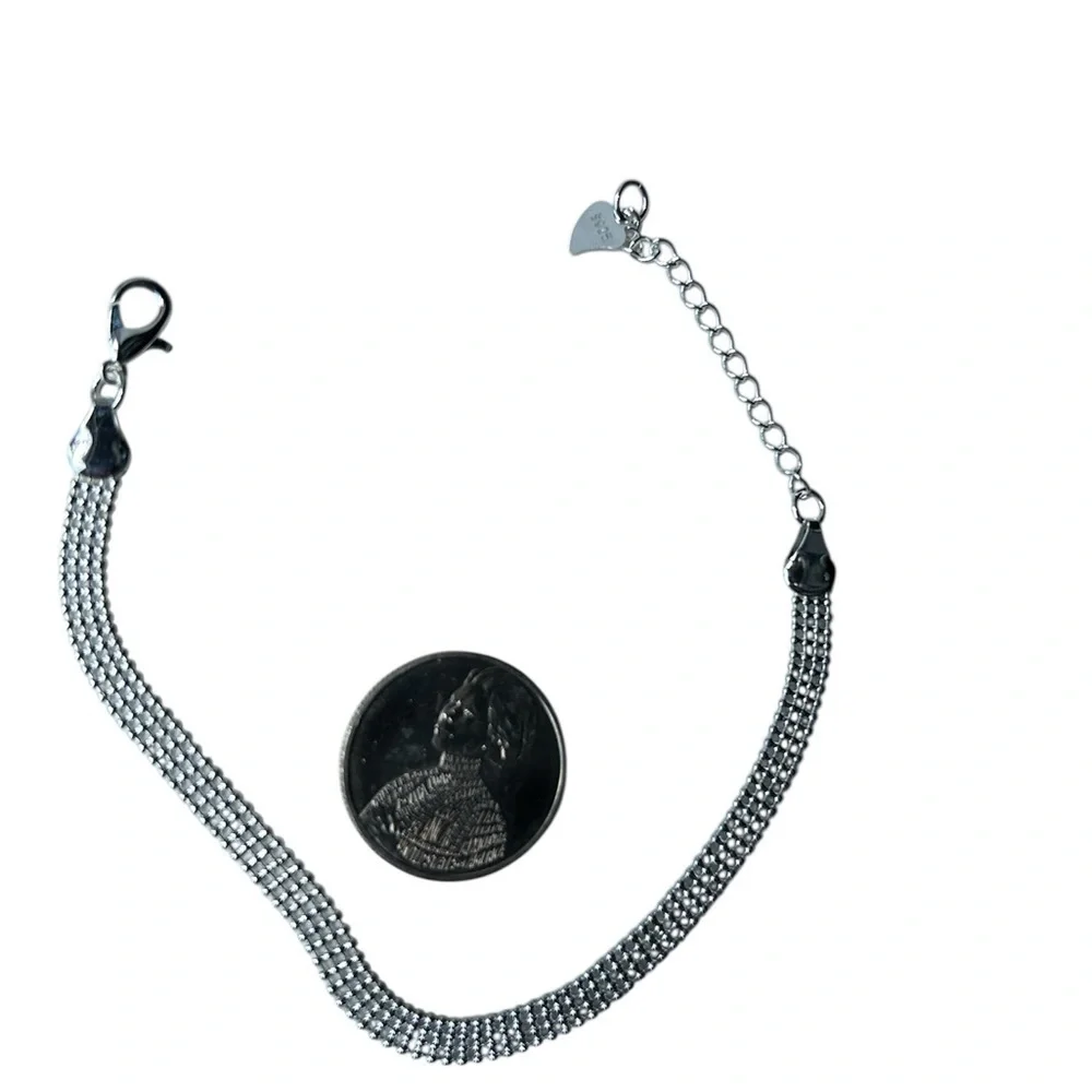 New Sterling Silver Bracelet - Picture 6 of 6
